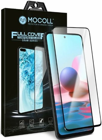 Защитное стекло Mocoll 2.5D для Xiaomi Mi 11 Lite 2021 (черный)