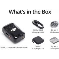 Передатчик DJI Mic 2 (1TX, черный)