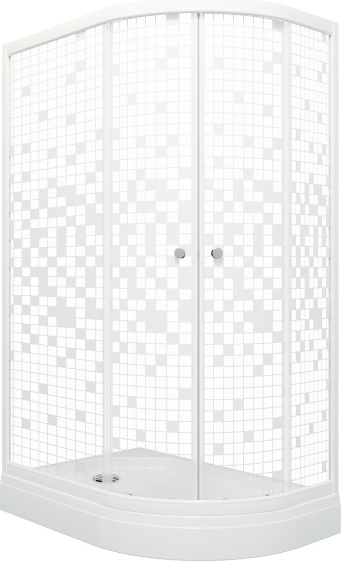 

Душевой уголок Triton Коралл А Мозаика 120x80 L