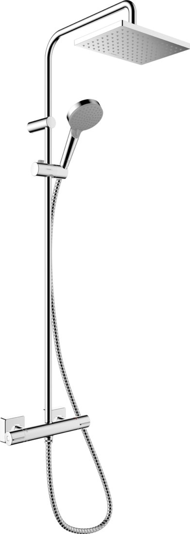 

Душевая система Hansgrohe Vernis Shape Showerpipe 230 1jet 26286000 (хром)