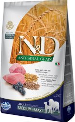 N&D Low Grain Lamb & Blueberry Adult Medium & Maxi 12 кг