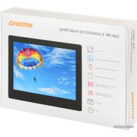 Цифровая фоторамка Digma PF-843 (черный)