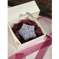 Ароматический воск Gentle Art Саше Снежинка с ароматом Черная малина и ваниль