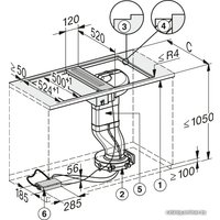 Кухонная вытяжка Miele CSDA 7001 FL