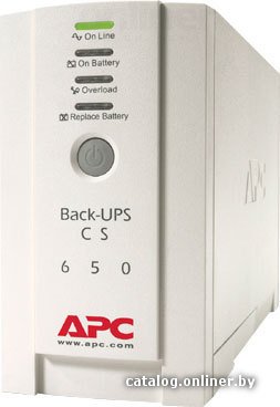 Источник бесперебойного питания APC Back-UPS CS 650VA (BK650EI)