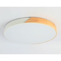 Припотолочная люстра Ambrella light Orbital FZ1300 WH/LW (белый/светлое дерево)