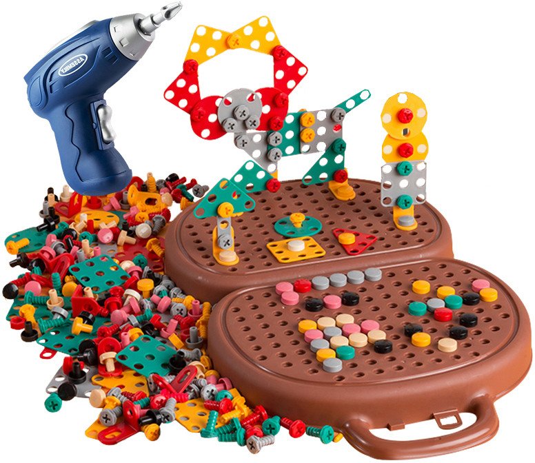 

Конструктор/игрушка-конструктор Top Goods Ящик с инструментами 533-6В