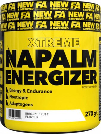 Предтренировочный комплекс FA Engineered Napalm Energizer (270 г, драконий фрукт)