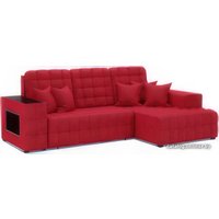 Угловой диван Мебель-АРС Мадрид правый (кордрой красный)