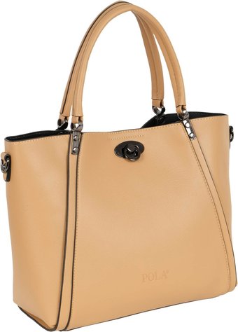 Женская сумка Pola 86053 (бежевый)