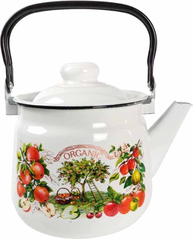 

Чайник без свистка Эмаль Organic 01-2711/4М