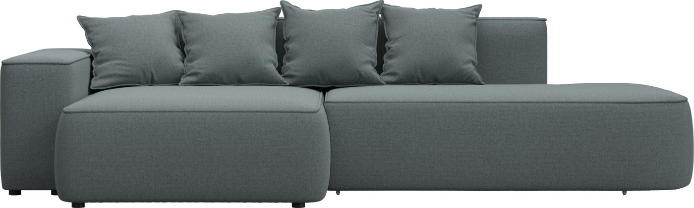 

Угловой диван Лига диванов Лига-065 левый 129799L (рогожка амур 07 серый)