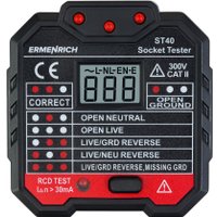 Тестер розеток Ermenrich Zing ST40 82963