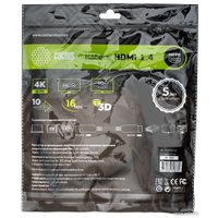 Кабель CACTUS HDMI - HDMI CS-HDMI.1.4-3 HDMI (3 м, черный)