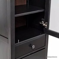 Шкаф-витрина Мебель Импэкс Leset Мира 13 (черный)