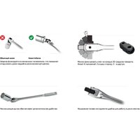 Набор трещотка с головками и битами Inforce 06-07-12 (108 предметов)