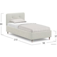 Кровать Moon Family 1253 К003710 90x200