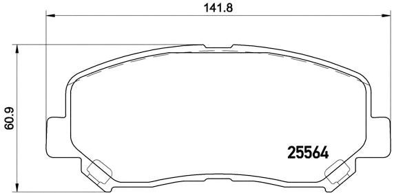 

Brembo P49045