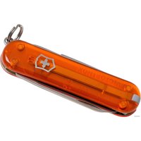 Мультитул Victorinox Classic SD Transparent (оранжевый)
