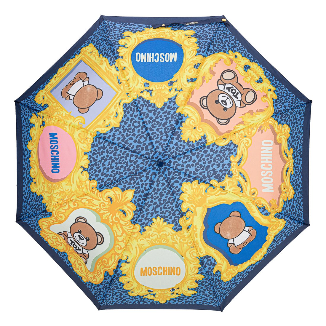 

Складной зонт Moschino Bears in frames Blue