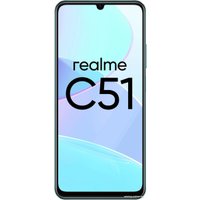 Телефон Realme C51 RMX3830 6GB/256GB (мятно-зеленый)