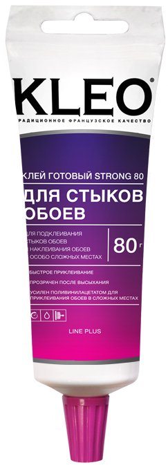 

Клей для обоев Kleo Strong Для стыков обоев (80 г)