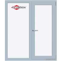 Окно ПВХ Brusbox 70-6 1320x1430 Г+П/О СП2Э