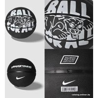 Баскетбольный мяч Nike Playground N.100.4371.039.05 (5 размер, черный)