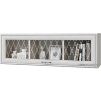 Стенка MLK Николь гостиная (ясень анкор белый/ясень анкор белый с патиной)