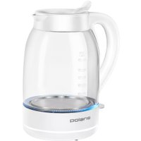 Электрический чайник Polaris PWK 1797CGL Water Way Pro (белый)