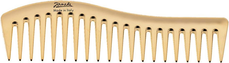 

Расческа гребень Janeke Haircomb AU805 (золото)