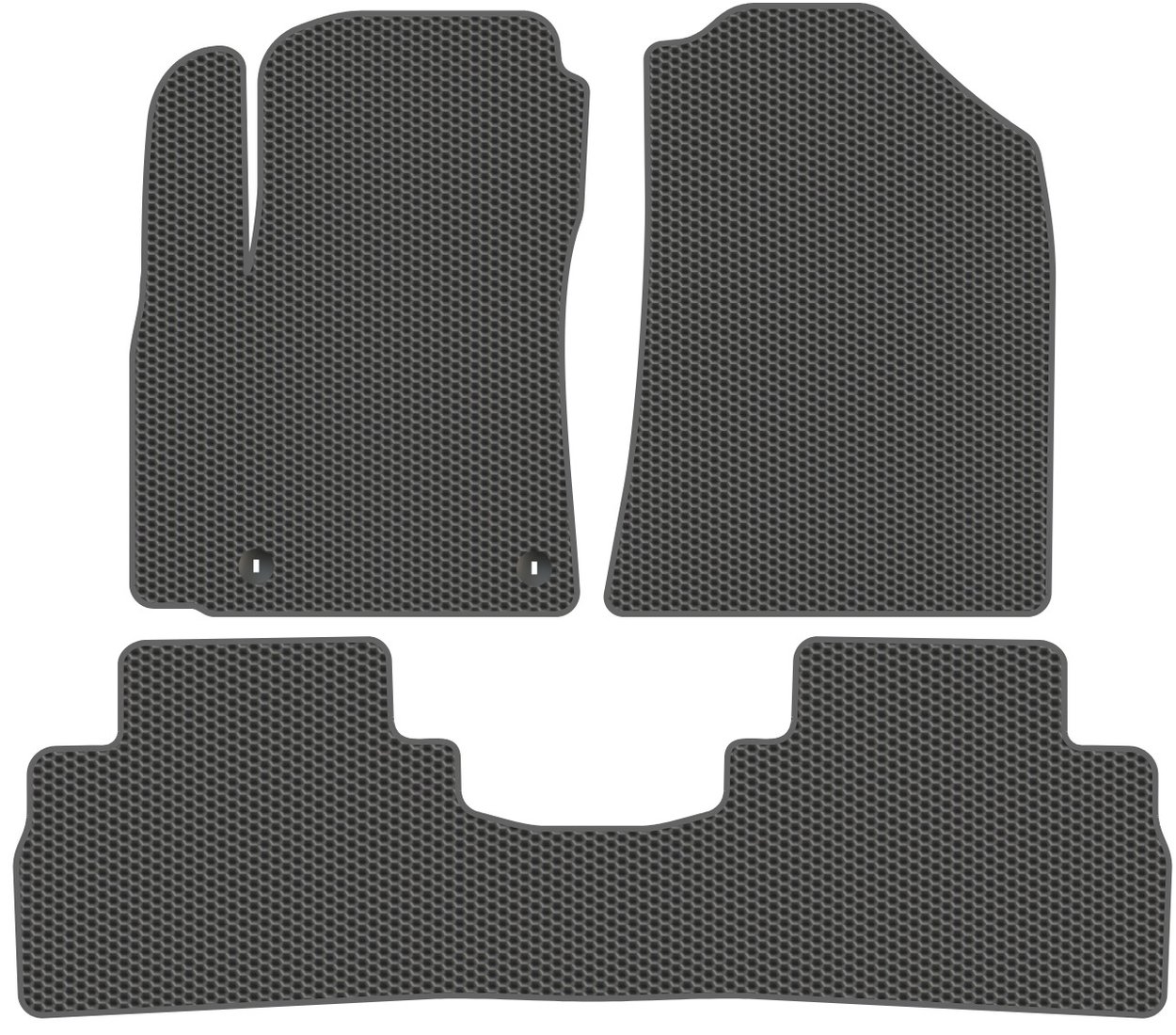 

Комплект ковриков для авто Alicosta Kia Soul III (хэтчбек 5 дв / SK3) 2019 - Н.В. задний цельный (серый)