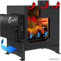 Свободностоящая печь-камин Термокрафт Огниво Мини