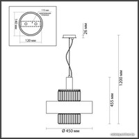 Подвесная люстра Odeon Light Lepart 4840/4