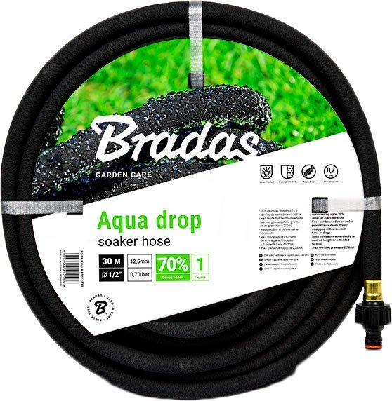

Сочащийся шланг Bradas Aqua-Drop 12.5 мм (1/2", 15 м) WAD1/2015