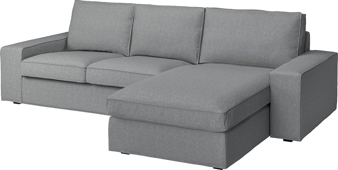 Угловой диван Ikea Kivik Tibbleby бежевый/серый s99440590