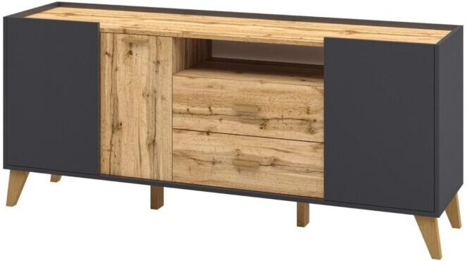 

Тумба Мебель Неман Сканди МН-036-04(1) (дуб вотман, графит)