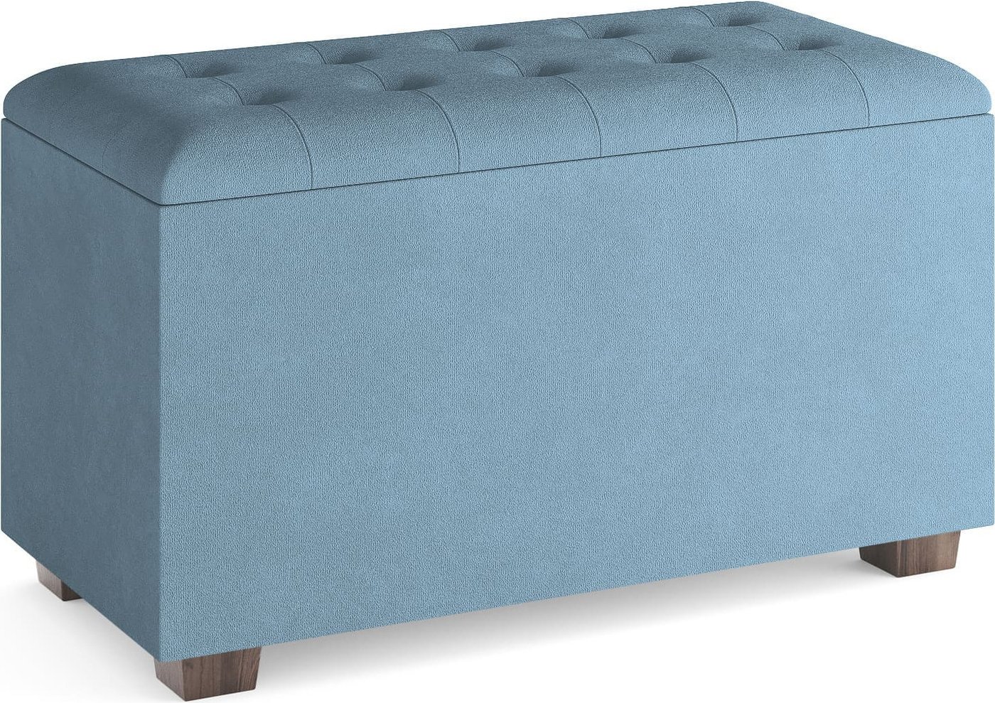 

Банкетка Сонум 81-41 (замша голубой)