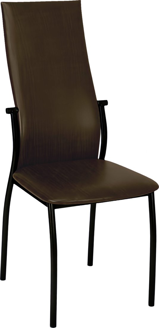 

Стул Древпром Престиж ДП2-19 (черный матовый/Bengal коричневый)