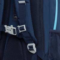 Школьный рюкзак Grizzly RG-461-2 (синий/светло-серый)