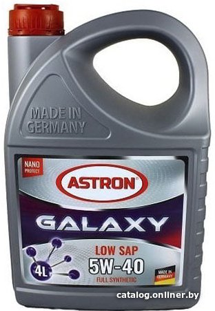 Моторное масло Astron Galaxy LOW SAP 5W-40 4л