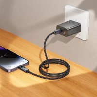 Кабель Hoco X112 USB Type-C - Lightning (1 м, черный)