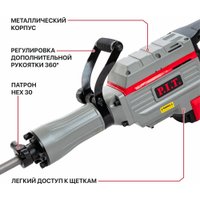 Отбойный молоток P.I.T. GSH65-C5 (кейс)