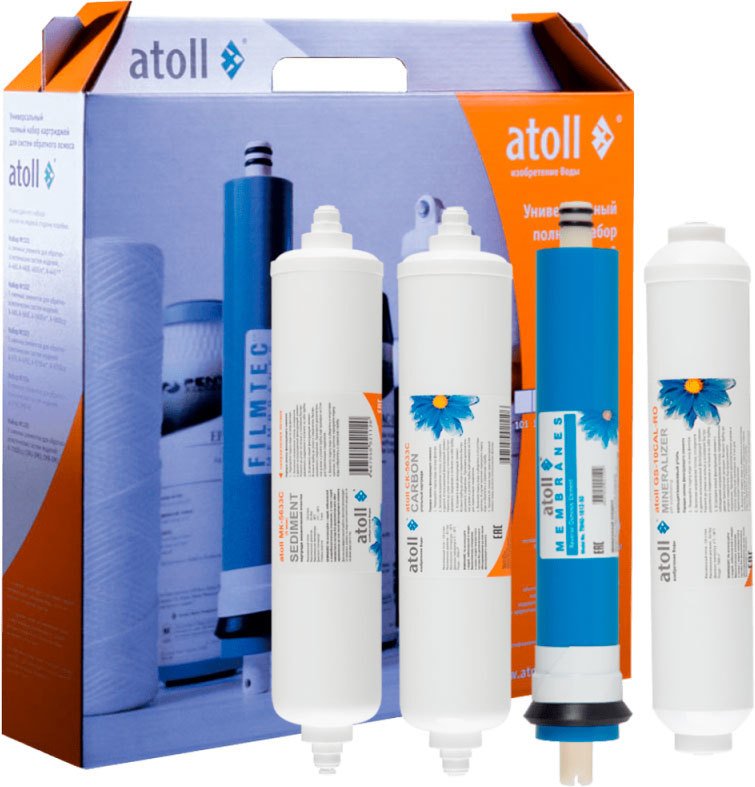 

Комплект картриджей Atoll №107m STDA (для Compact А-450m)
