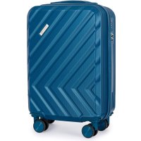 Чемодан-спиннер Solier STL1071 (S, синий)