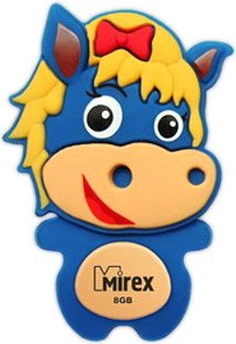 

USB Flash Mirex HORSE BLUE 8GB (13600-KIDBHS08)