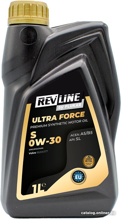 Моторное масло Revline Ultra Force S 0W-30 1л