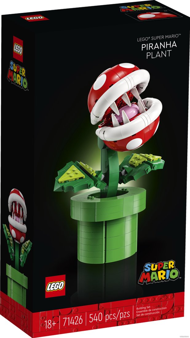 Конструктор LEGO Super Mario 71426 Растение Пиранья