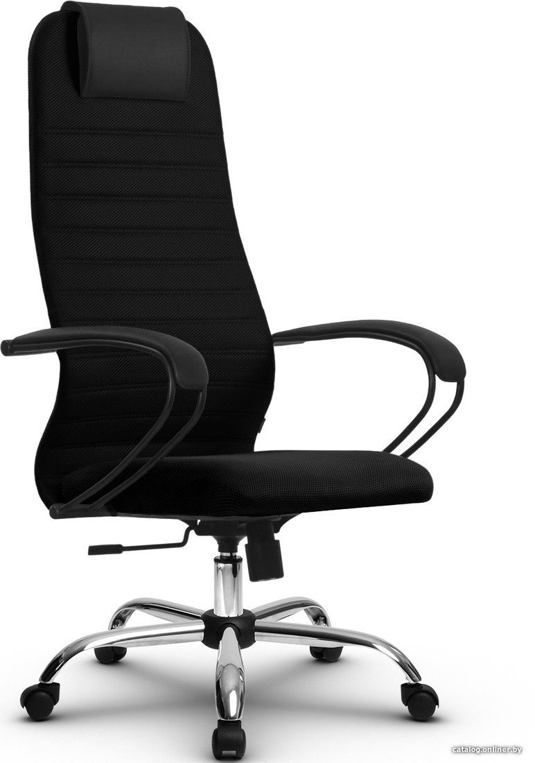 

Офисное кресло Metta BK-10 CH (резиновые ролики, черный)