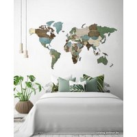 Пазл Woodary Карта мира на английском языке L 3190 в Лиде